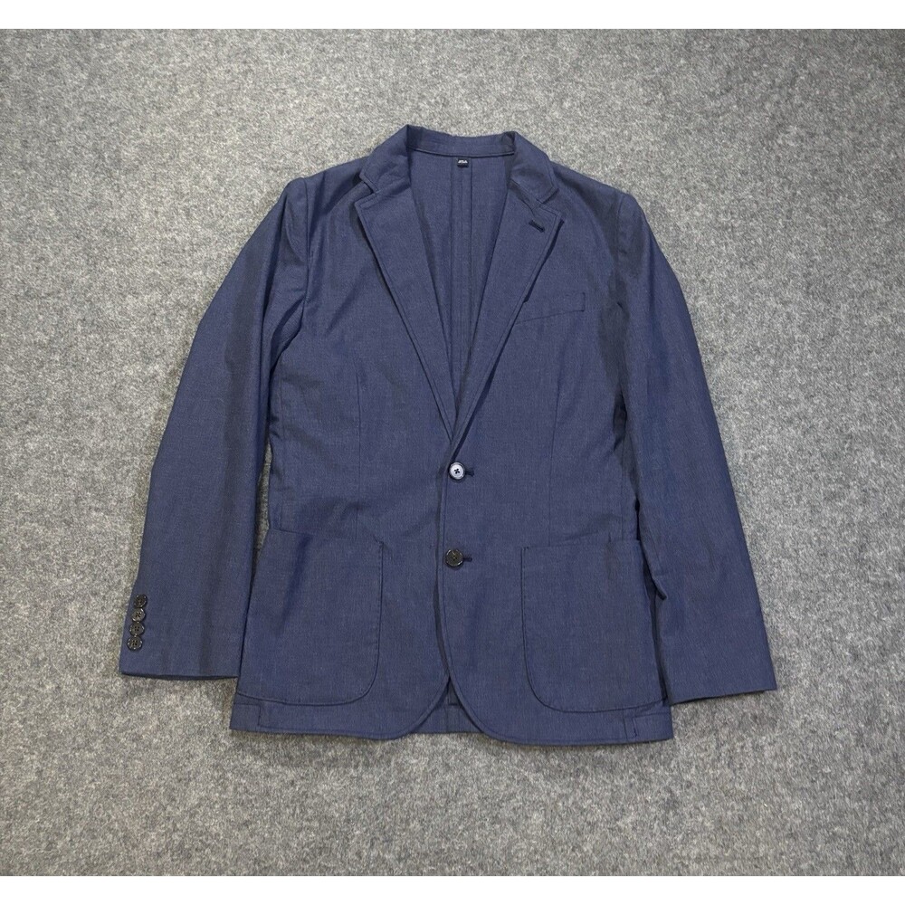 NEW J.Crew Thompson Blazer Size 36 Classic 2-Button Sport Coat Navy Blue